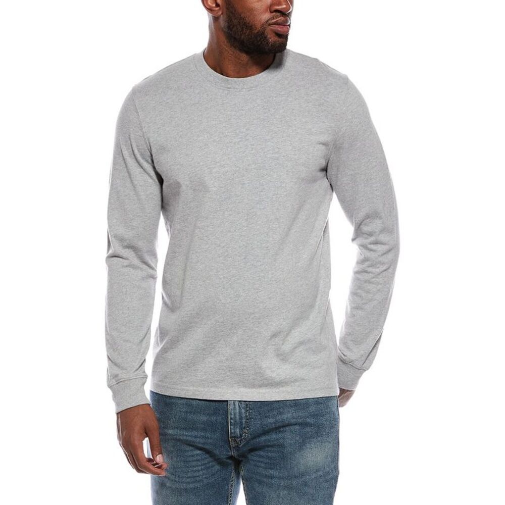 The Normal Brand Mens Lennox Jersey T-Shirt, Gray